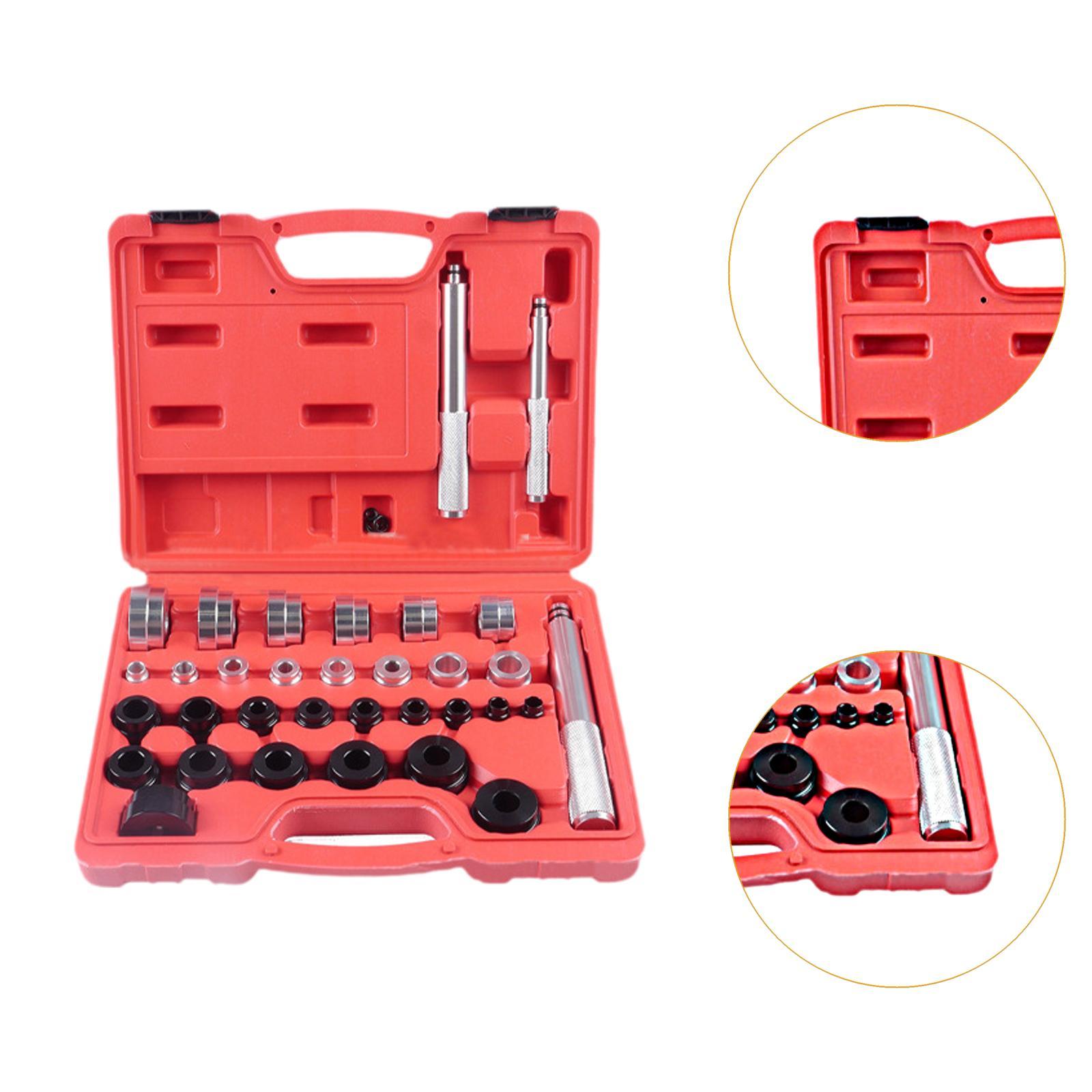 Workshop Tools Car - ベアリングシールリムーバーインストーラーキット（ハンドル付き）マスターブッシングセット、自動車整備工場用ツールキット