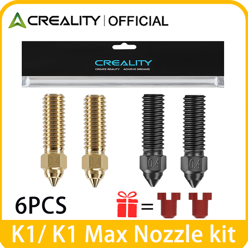 Creality Printer K1 - Creality 公式 K1/K1 Max ノズルキット 真鍮/硬化鋼