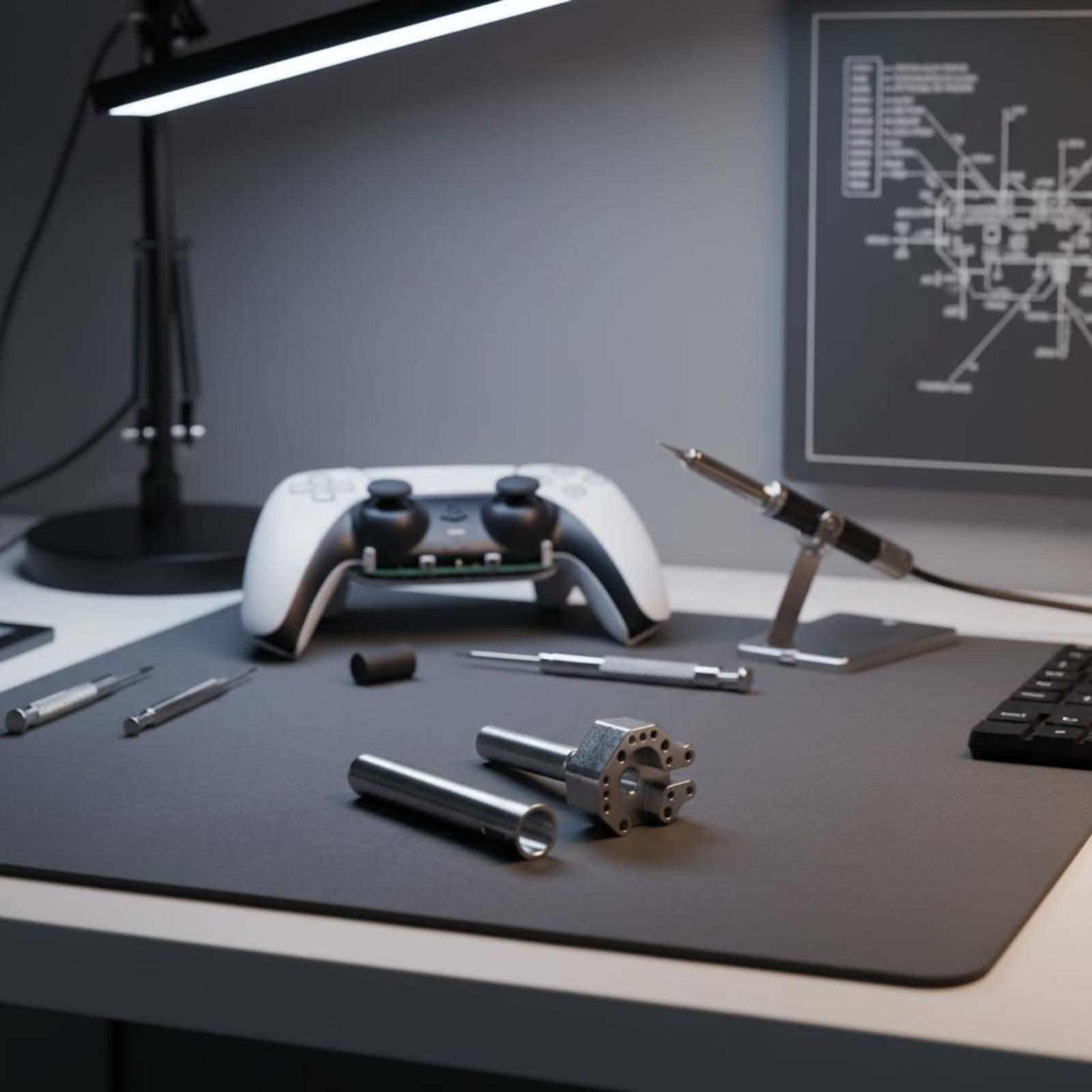 Workshop Tools English - U字型ジョイスティックはんだ付けチップバイメタル素材ゲームコントローラーワークショップ用はんだ除去ツール