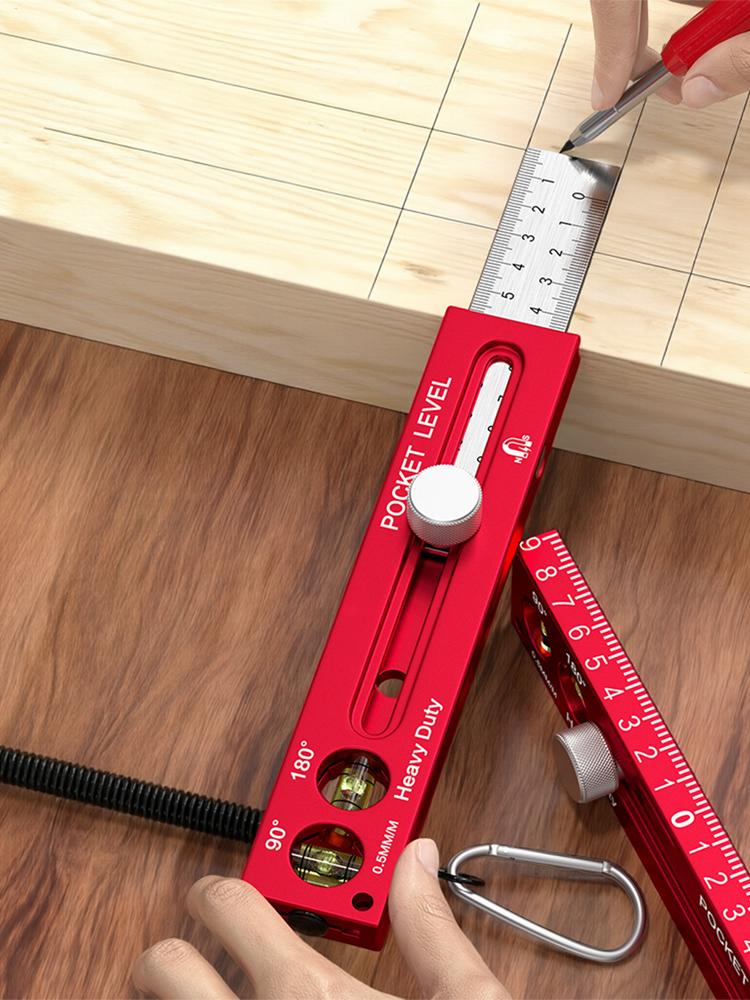 磁気木工定規アルミ合金レベルマーキングゲージメートル法インペ - Workshop Marking Tools のレビューと価格