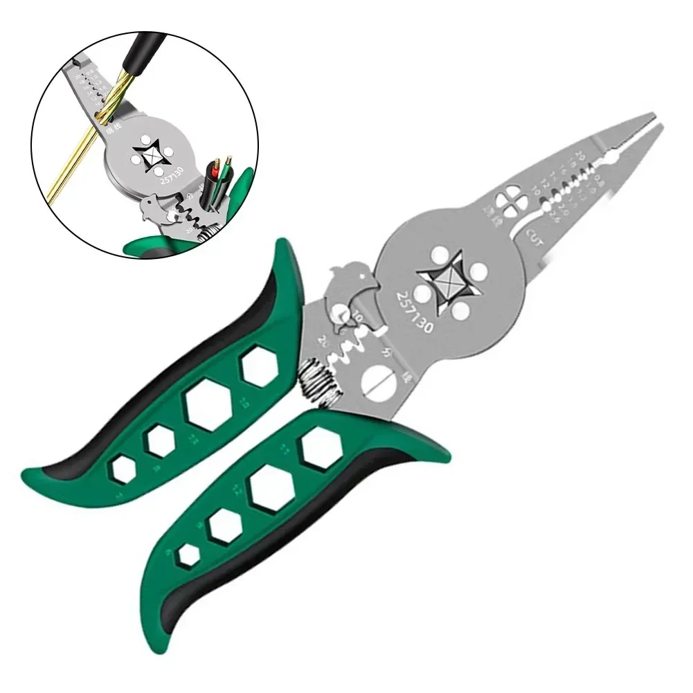 圧着ペンチ ヘビーデューティー ワイヤーストリッパー＆圧着工 - Hand Tools And Workshop Equipment のレビューと価格