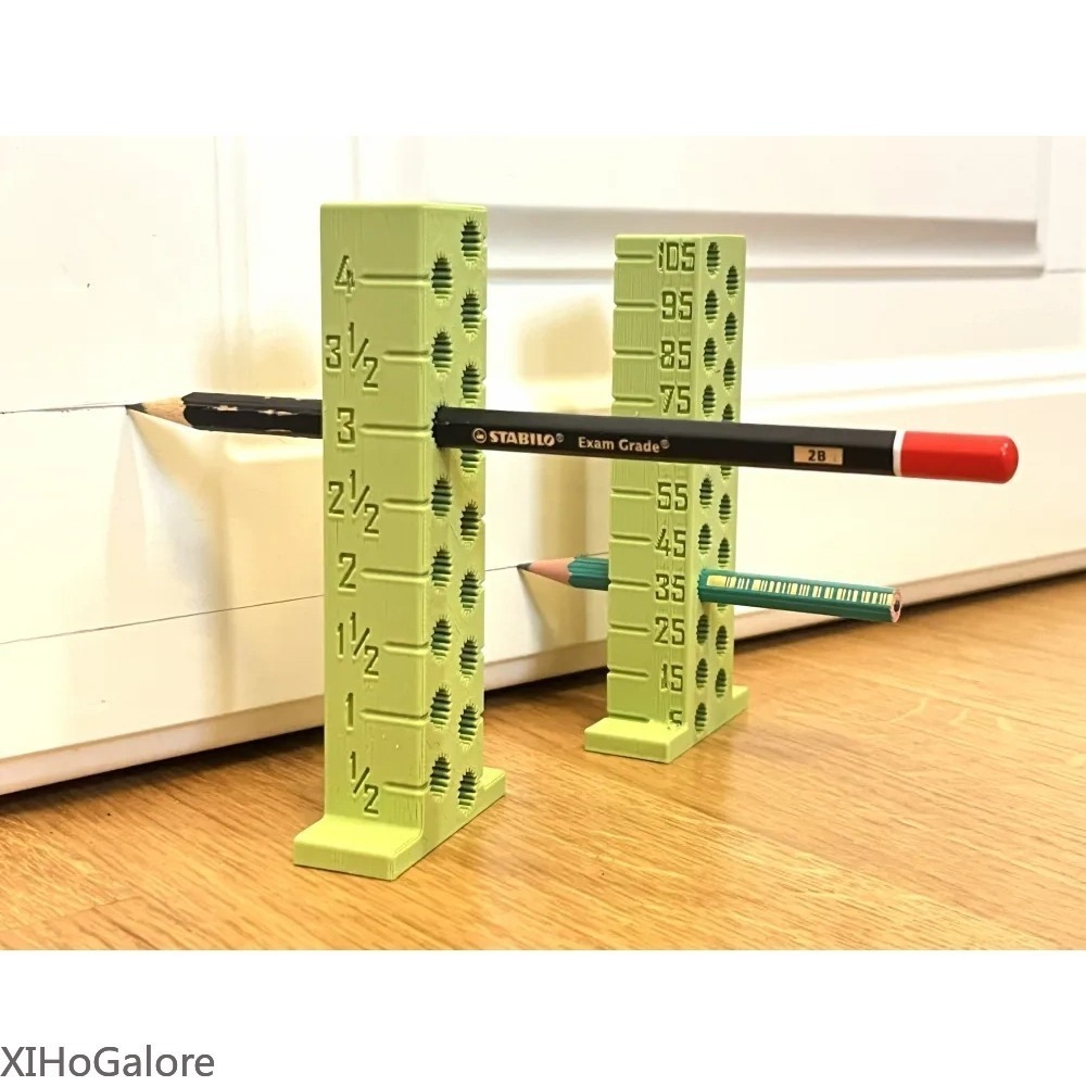 プロの木工用高さ測定定規 3Dプリント インチ・メートル両用 - Workshop Marking Tools のレビューと価格