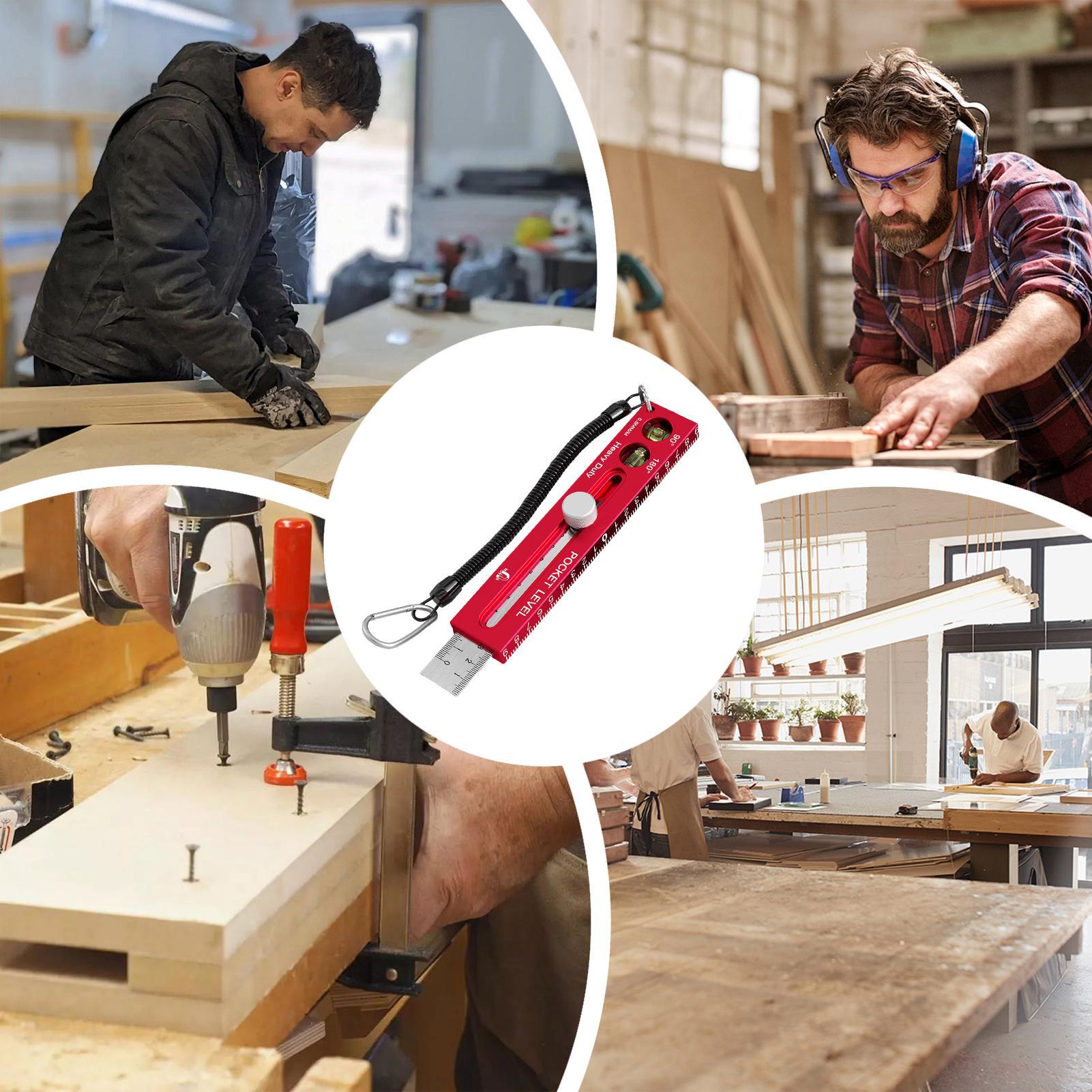 磁気木工定規アルミ合金レベルマーキングゲージメートル法インペ - Workshop Marking Tools のレビューと価格