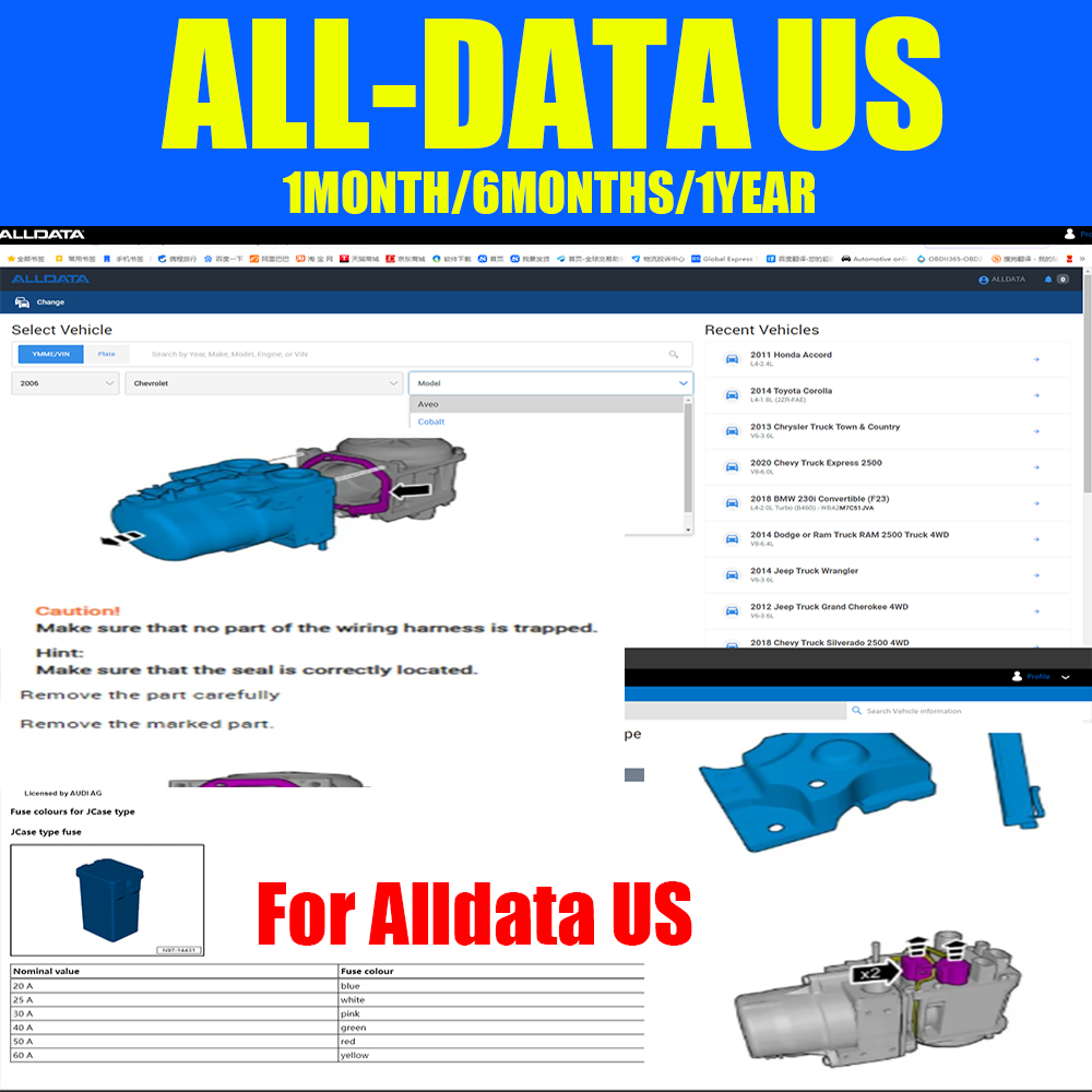 2026年版 アルデータUS フルバージョン オンラインログ - Workshop Tools Car のレビューと価格