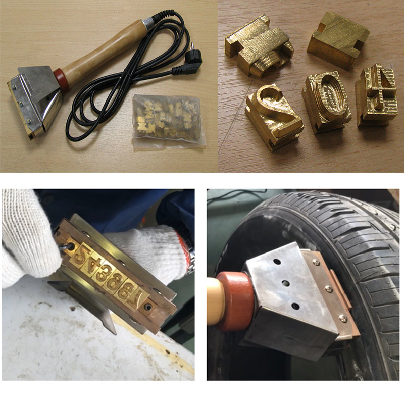 タイヤ用電動タイヤマーカー、タイヤブランドアイロン、ロゴスタ - Workshop Tools Logo のレビューと価格