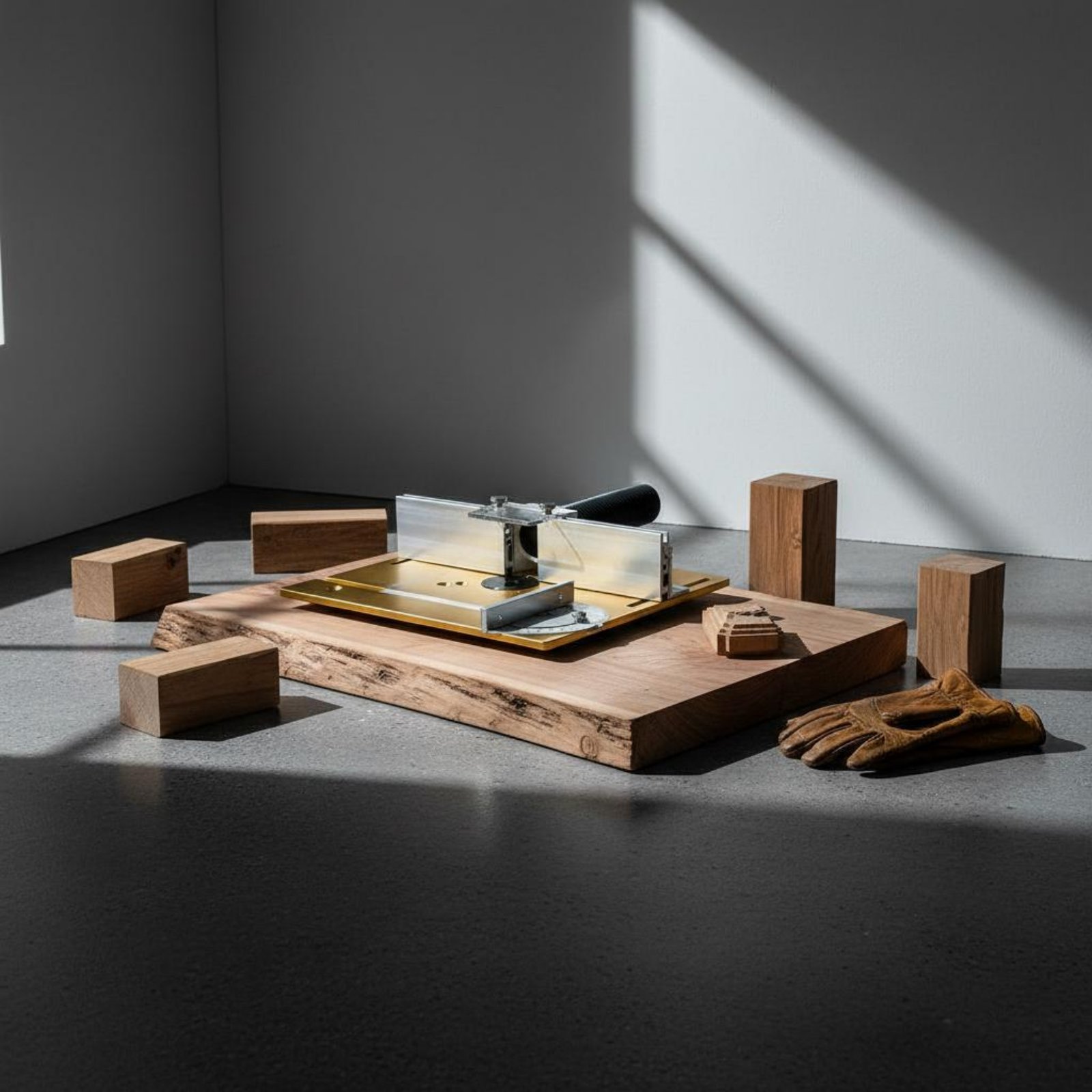 大工用ベンチトップルーターテーブル、角度ゲージ付きアルミ製ル - Router Table Insert のレビューと価格