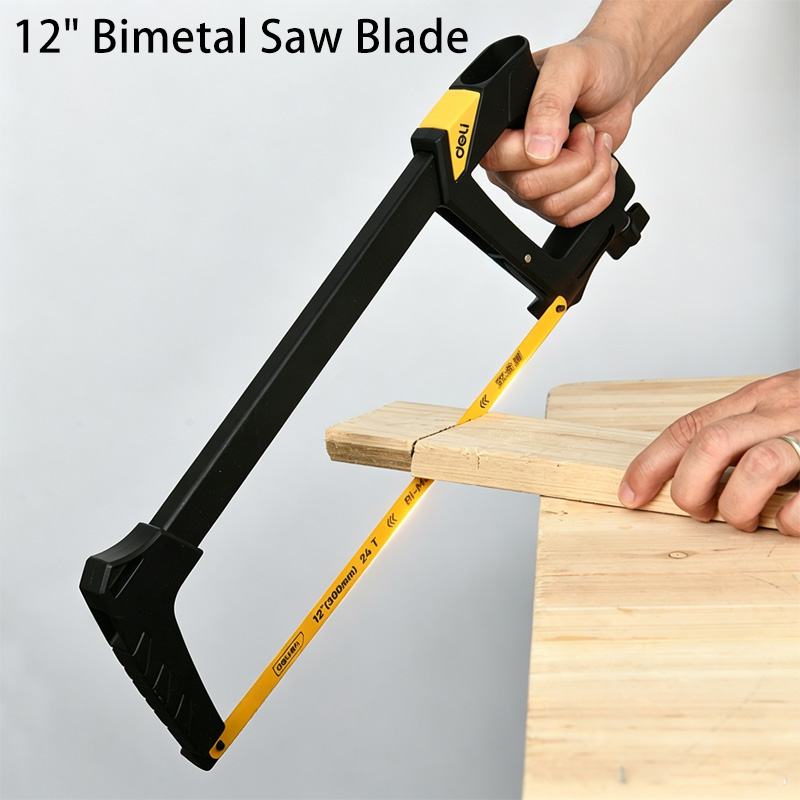 12 インチアルミ角管ハックソーフレームと調整可能なスチール - Hand Tools And Workshop Equipment のレビューと価格