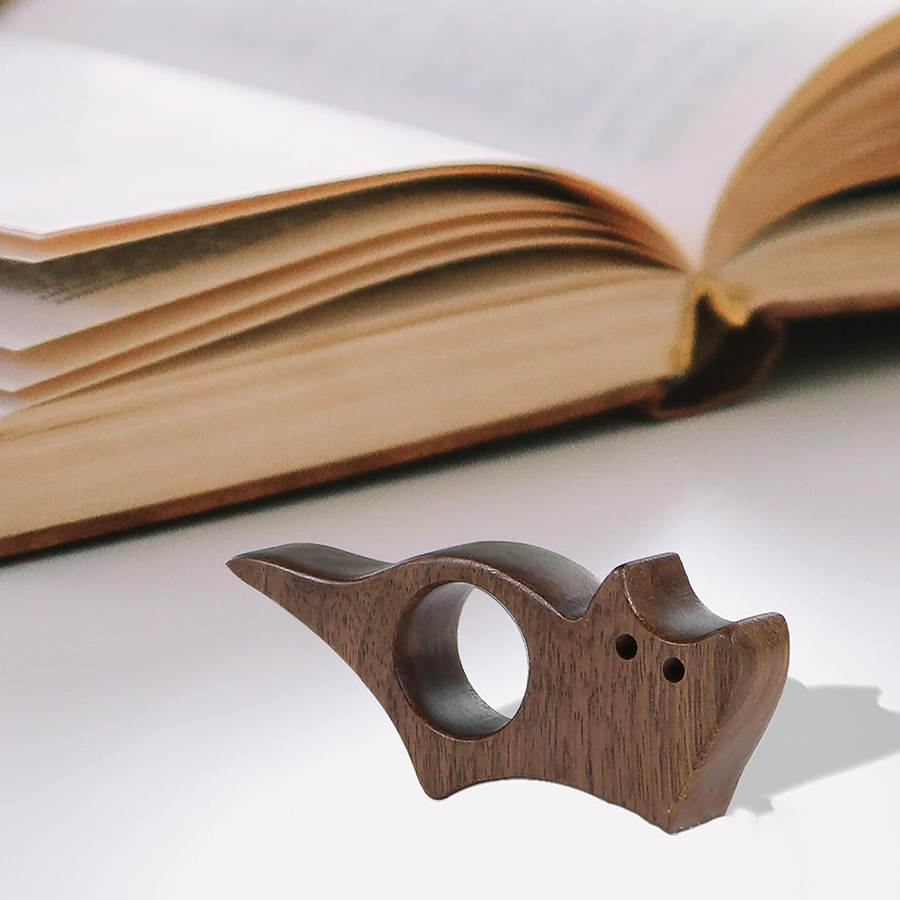 木製ペット猫犬読書ブックマークブックマークリング学用品学生ペ - Dovetail Marking Guide のレビューと価格