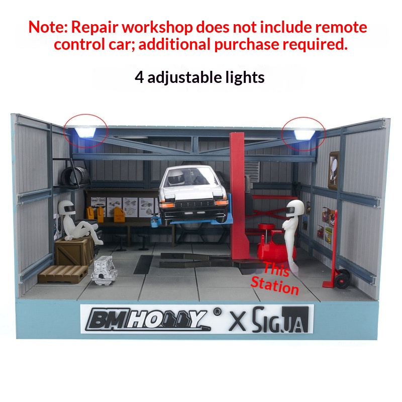 BM HOBBY 1/24スケール RCカー シミュレーショ - Workshop Tools 3D Model のレビューと価格