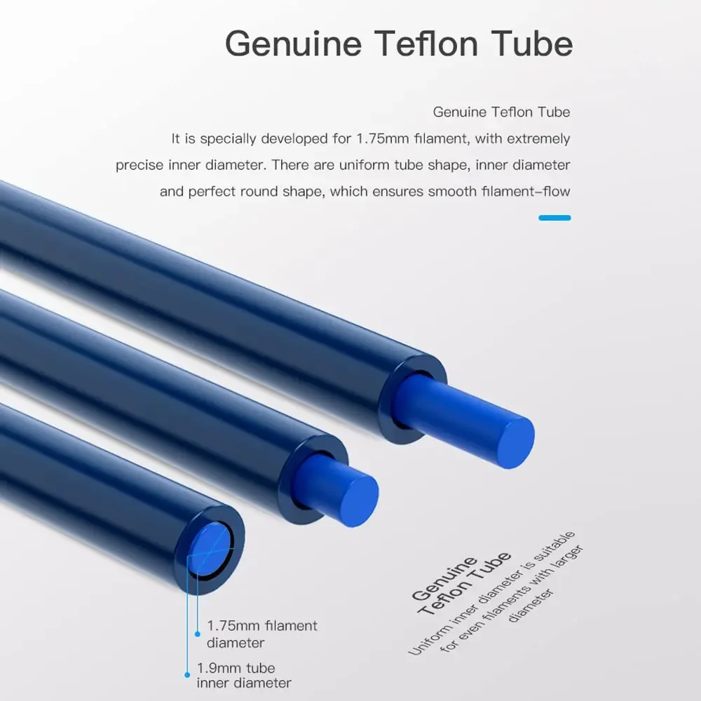 CREALITY カプリコーンボーデン用 PTFE チューブ - Creality Printer K1 のレビューと価格