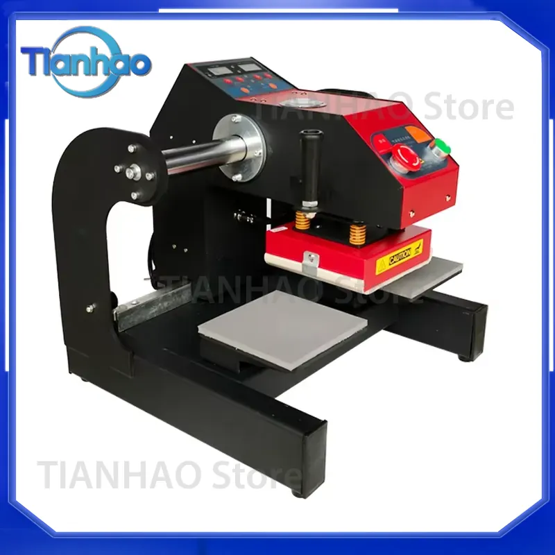 半自動15x15cm空気圧式ヒートプレス機、ダブルワークステ - Workshop Tools Logo のレビューと価格