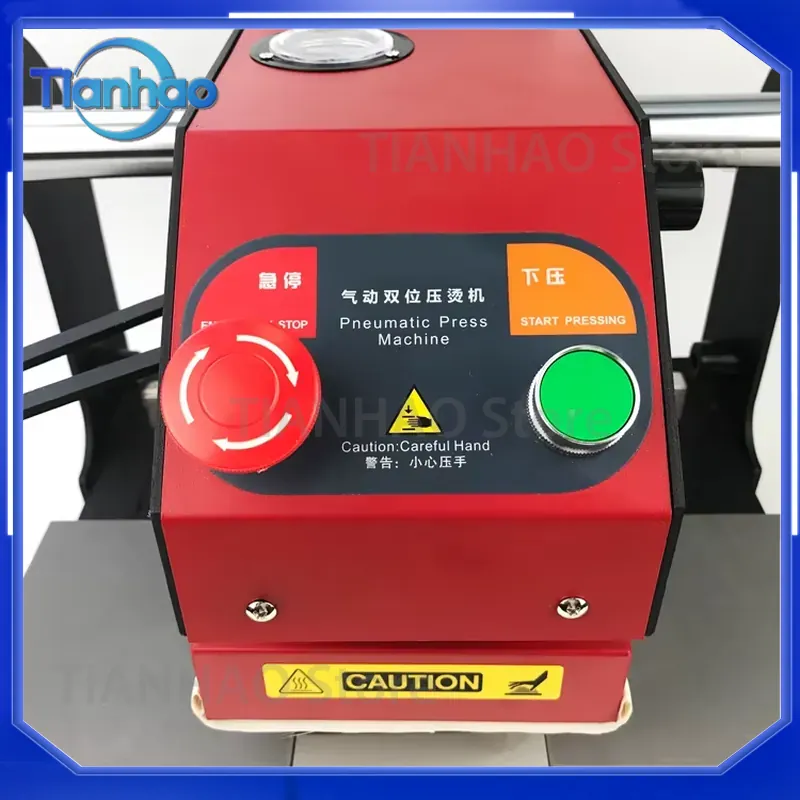 半自動15x15cm空気圧式ヒートプレス機、ダブルワークステ - Workshop Tools Logo のレビューと価格