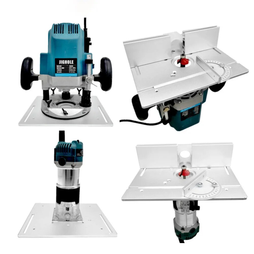 多機能アルミルーターテーブルインサートプレート木工電動ウッド - Router Table Insert のレビューと価格