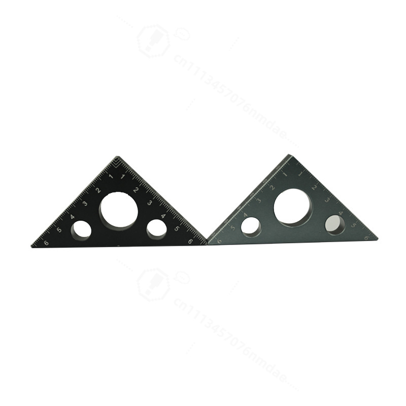 厚いアルミ製三角定規 90/45度 °   木工用直角測定ゲ - Workshop Marking Tools のレビューと価格