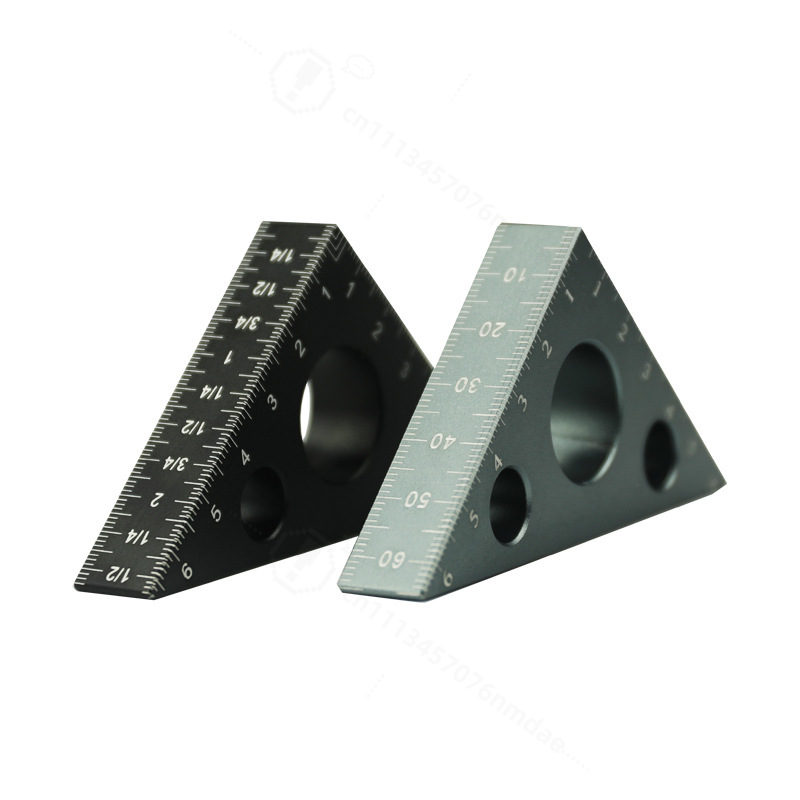 厚いアルミ製三角定規 90/45度 °   木工用直角測定ゲ - Workshop Marking Tools のレビューと価格