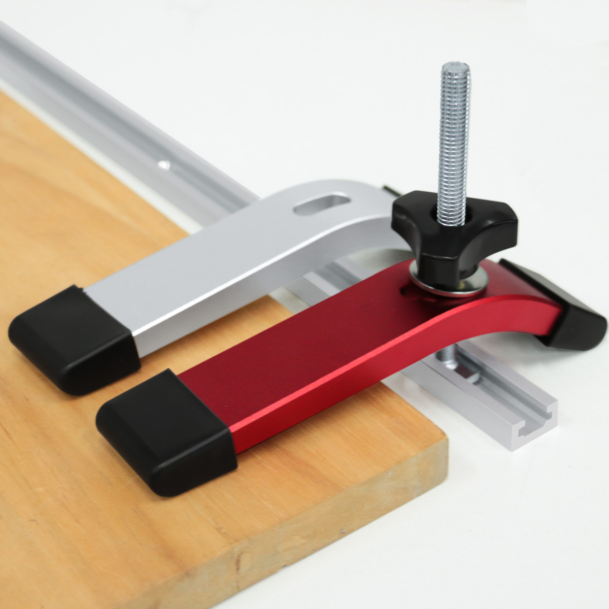 1PC Tトラックホールドダウンクランプマルチツールポケット - Router Table Insert のレビューと価格