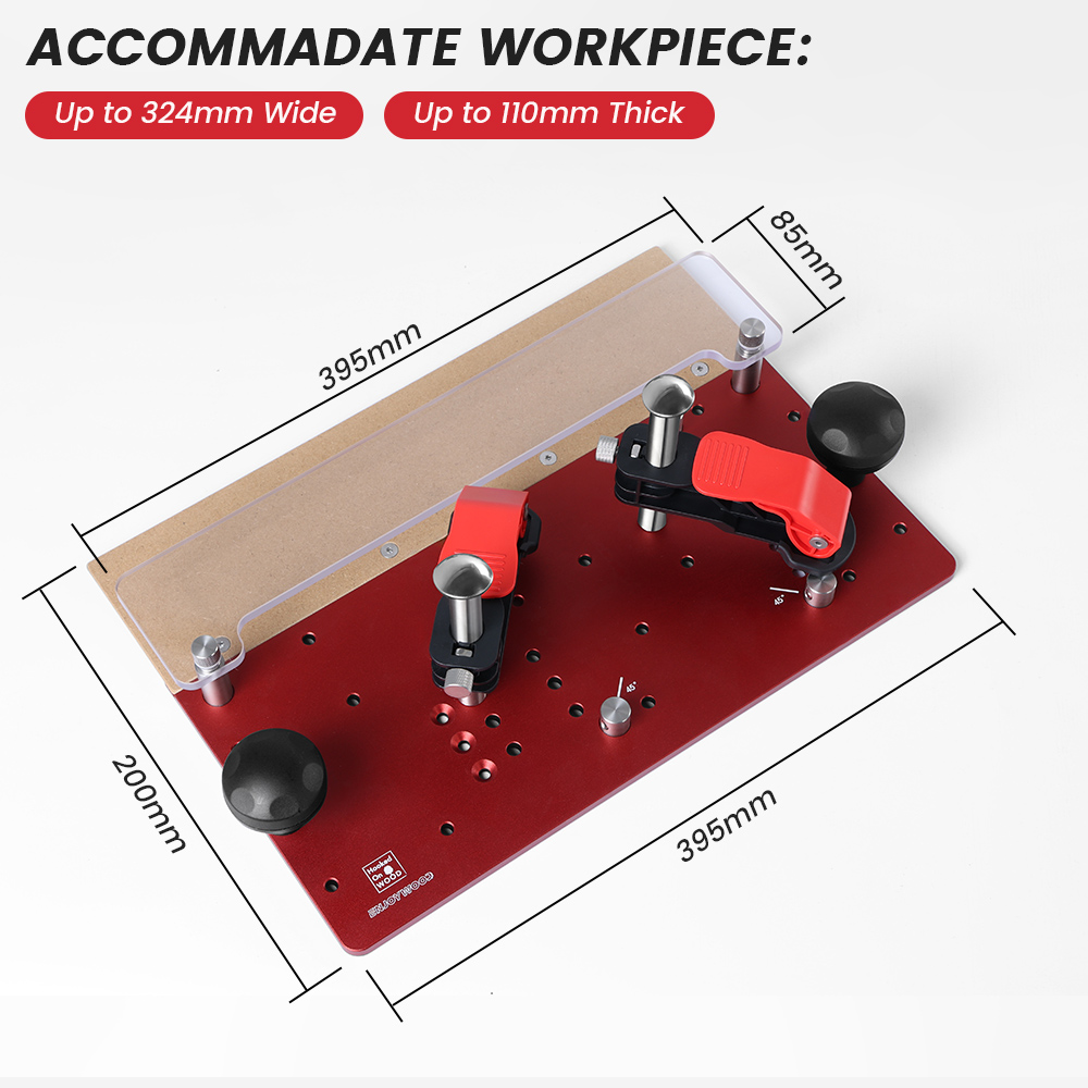 Enjoywood-キャビネットのドアジョイント用の木工レー - Router Table Insert のレビューと価格