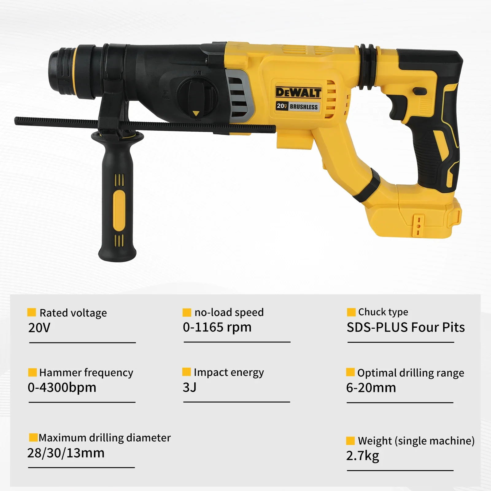 ホットセール DEWALT 20V ブラシレスコードレス S - Workshop Tools Sale のレビューと価格