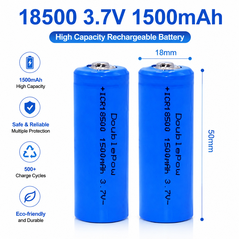 18500 3.7V 1500mAh 実容量充電式リチウム電 - Tools Vape のレビューと価格