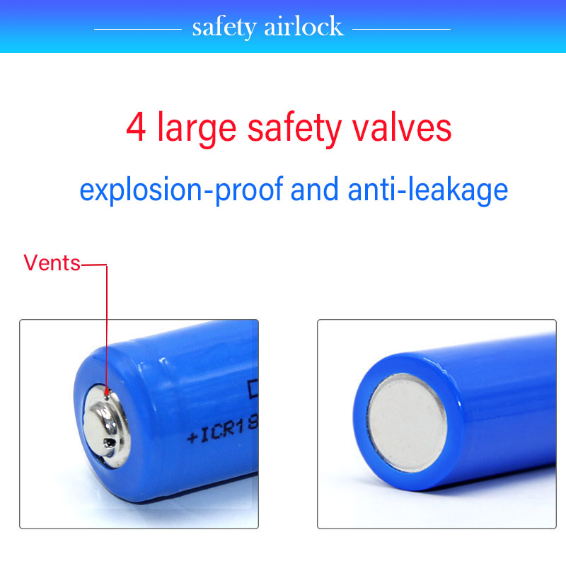 18500 3.7V 1500mAh 実容量充電式リチウム電 - Tools Vape のレビューと価格