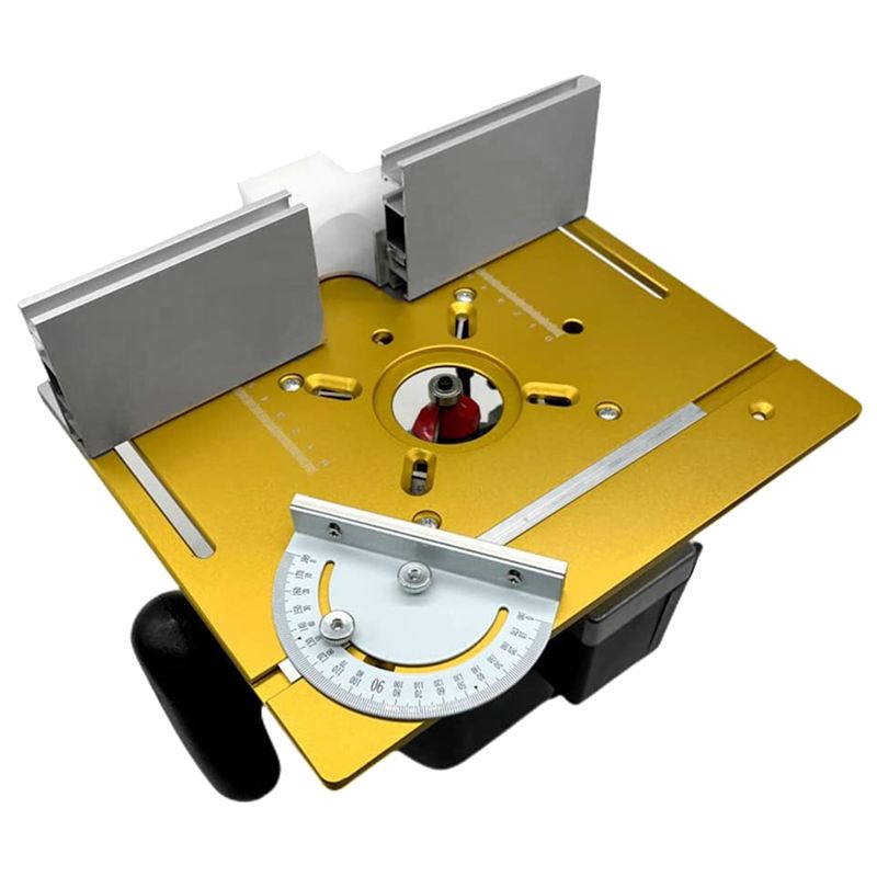 EYFL-ルーターテーブルインサートプレートアルミ合金木材フ - Router Table Insert のレビューと価格